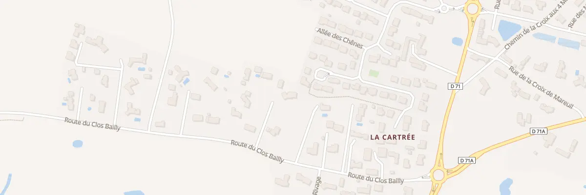 Plan du 58 Rte du Clos Bailly à Sallertaine
