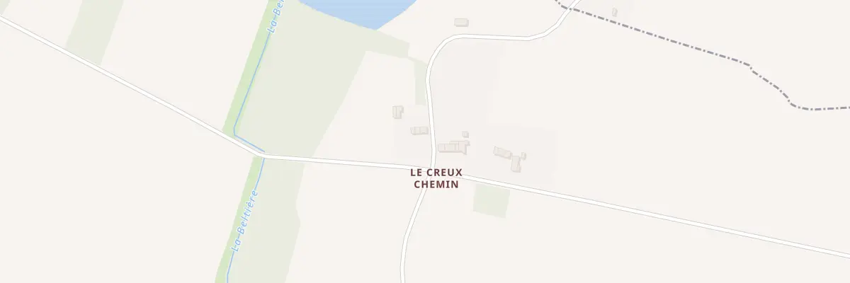 Plan du 5788 Le Creux Chemin à Pipriac