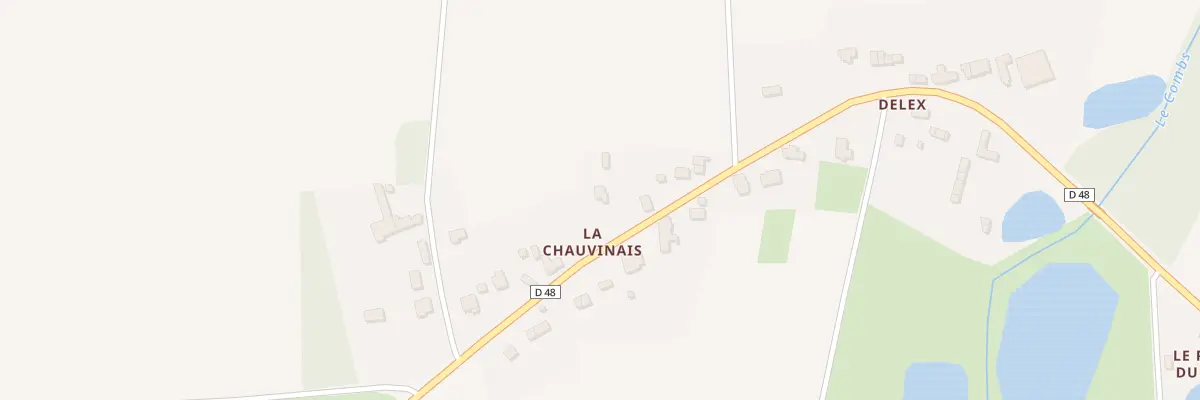 Plan du 19 La Chauvinais à Mernel