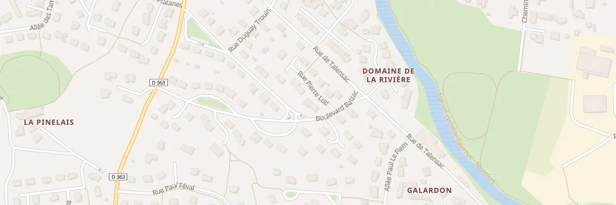 Plan du 4 Rue Pierre Loti à Montfort-sur-Meu