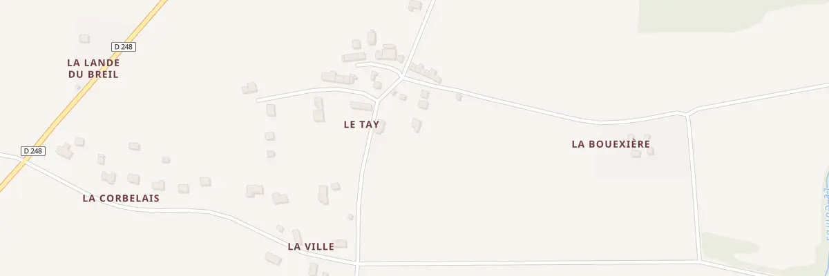 Plan du 62 Le Tay à Mernel