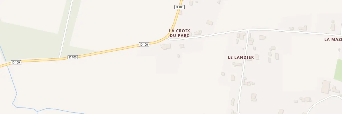 Plan du 4 La Crx du Parc à Campbon