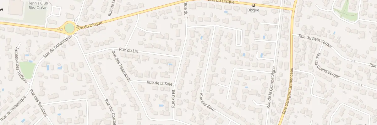 Plan du 11 Rue du Fil à Saint-Hilaire-de-Riez