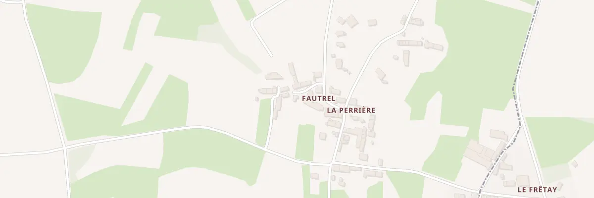 Plan du 594 Fautrel aux Champs-Géraux