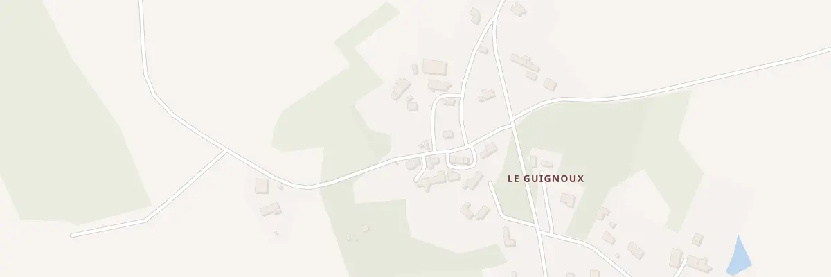 Plan du 6845 Le Guignoux à Plessé