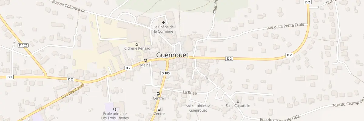 Plan du 11 Pl de l’Eglise à Guenrouet