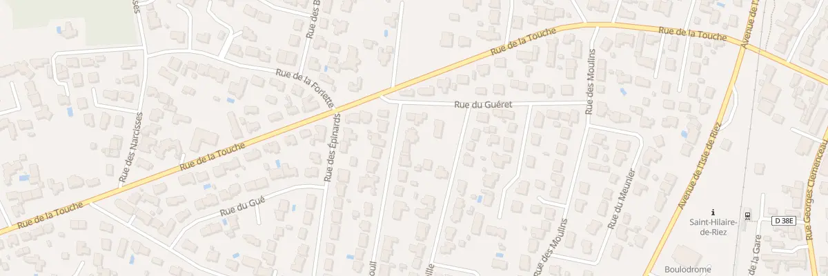 Plan du 1B Rue du Fenouil à Saint-Hilaire-de-Riez