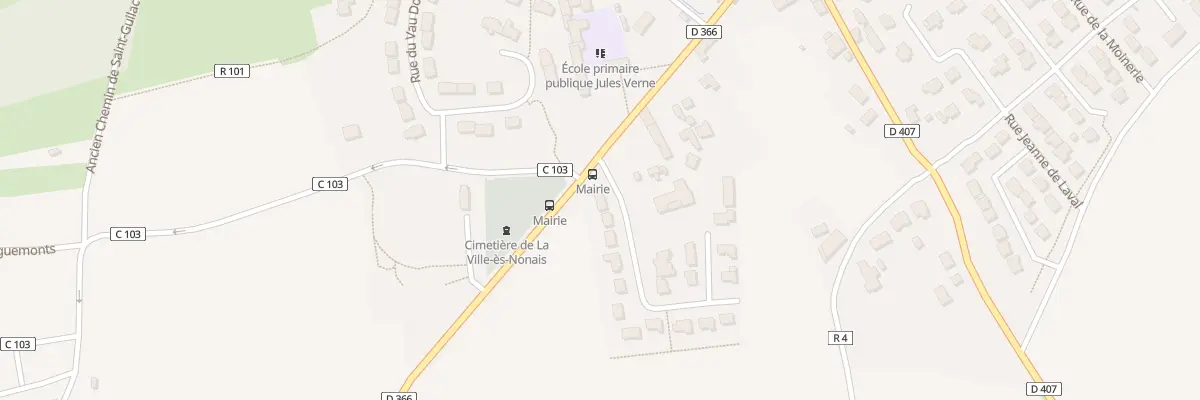 Plan du 1 Rue de la Grande Hermine à La Ville-ès-Nonais