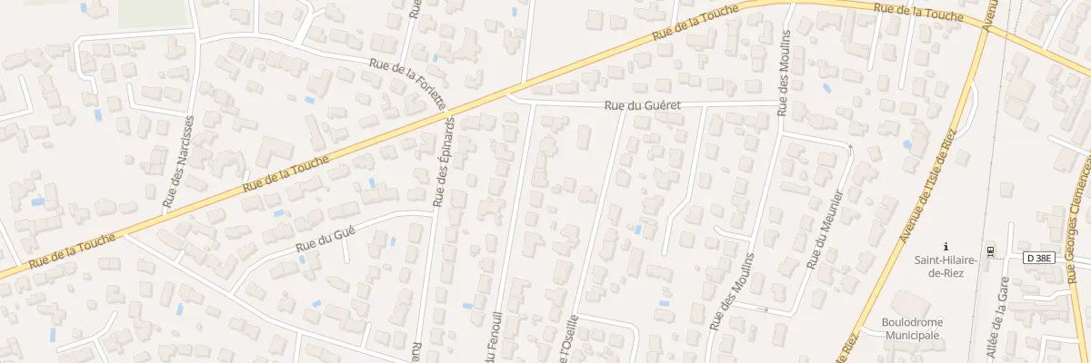 Plan du 5 Rue du Fenouil à Saint-Hilaire-de-Riez