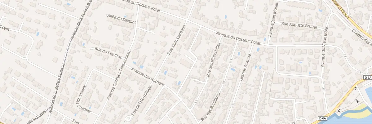 Plan du 4 Av du Docteur Potel à Saint-Gilles-Croix-de-Vie
