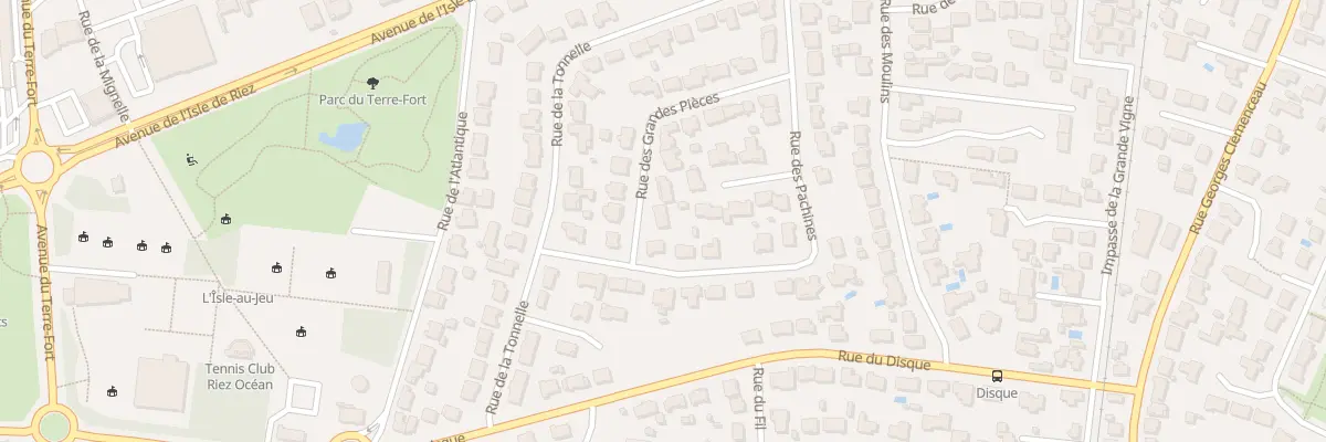 Plan du 13 Rue des Grandes Pièces à Saint-Hilaire-de-Riez