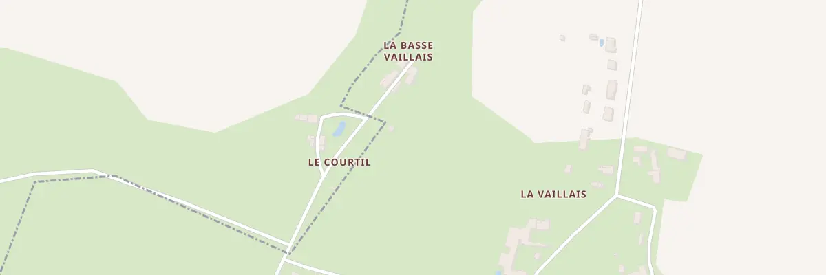 Plan du 6170 La Basse Vaillais à Frossay