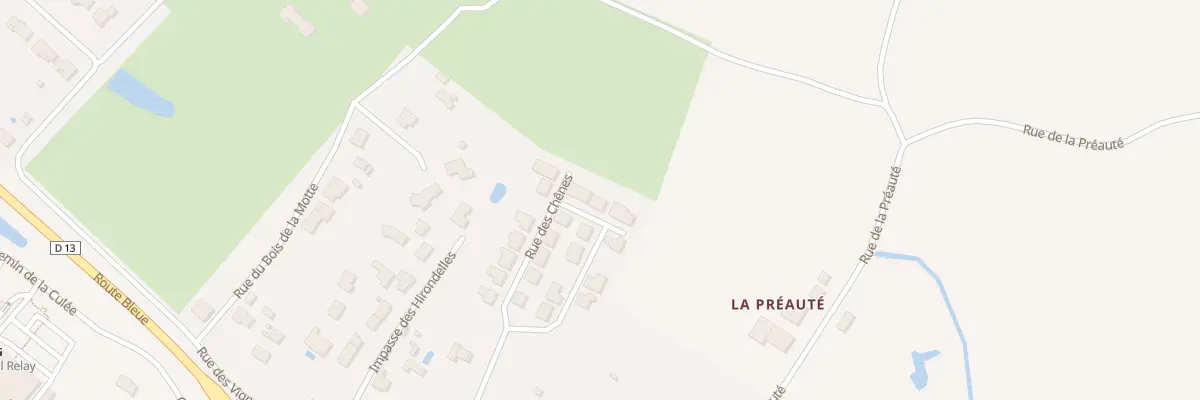 Plan du 301 Rue des Chênes à Villeneuve-en-Retz