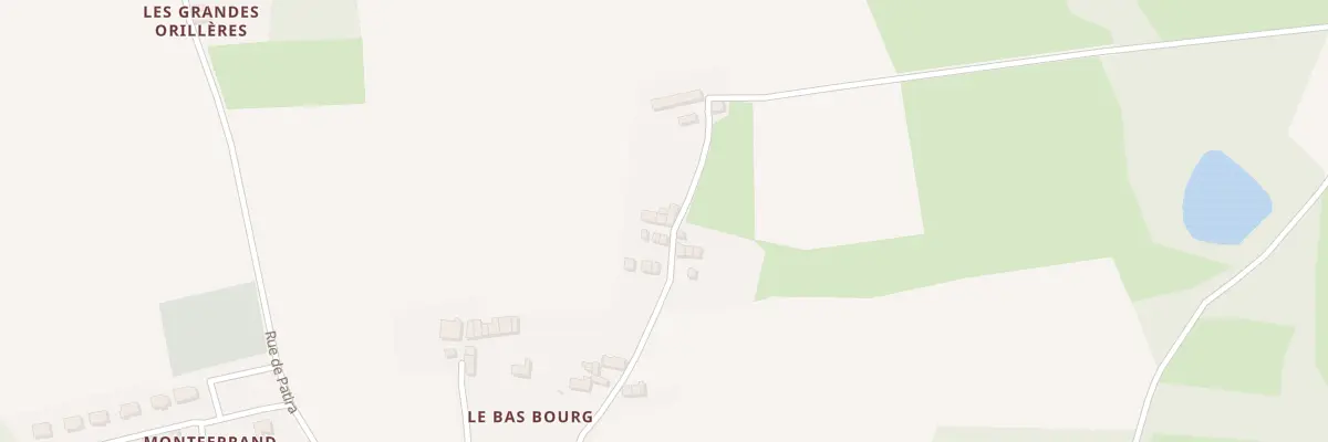 Plan du 15 Le Bas Bourg à Saint-Hélen