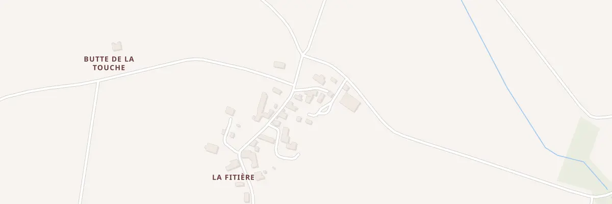 Plan du 36 La Fitiere à Avessac