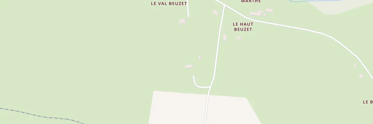 Plan du 5220 Le Haut Beuzet à Talensac