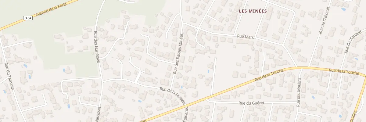 Plan du 37 Rue des Basses Minées à Saint-Hilaire-de-Riez
