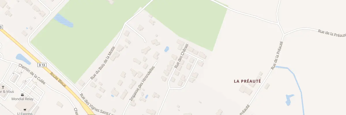 Plan du 211 Rue des Chênes à Villeneuve-en-Retz