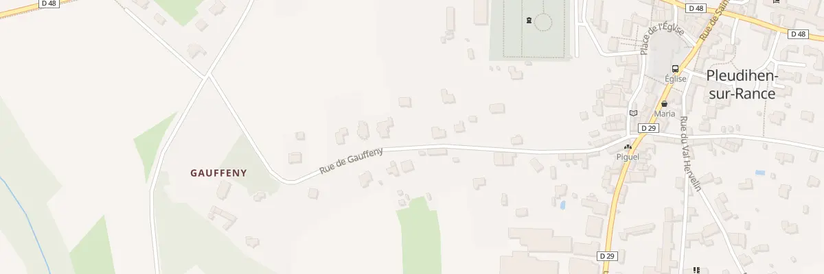 Plan du 12T Rue de Gauffeny à Pleudihen-sur-Rance