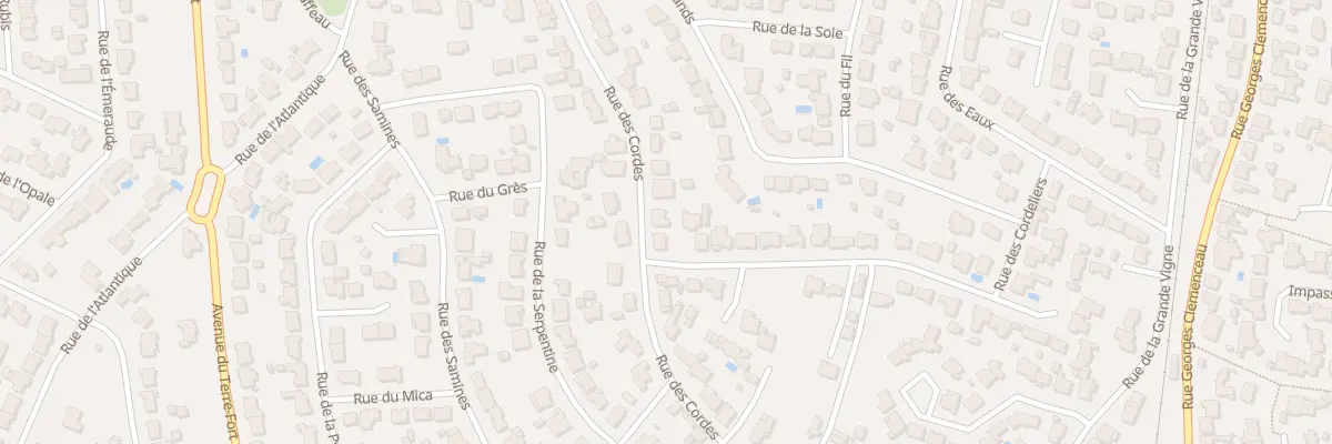 Plan du 72 Rue des Cordes à Saint-Hilaire-de-Riez