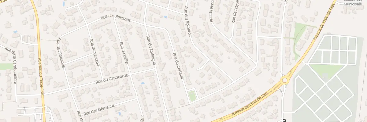 Plan du 17 Rue du Cerfeuil à Saint-Hilaire-de-Riez