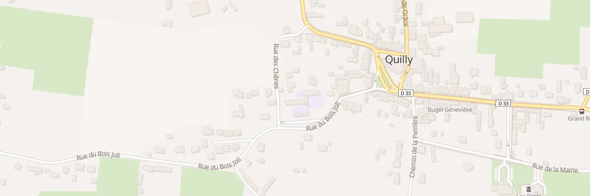 Plan du 19B Rue des Chênes à Quilly