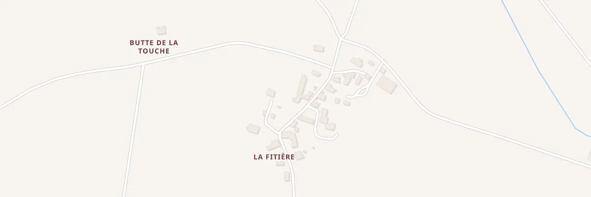 Plan du 31 La Fitiere à Avessac