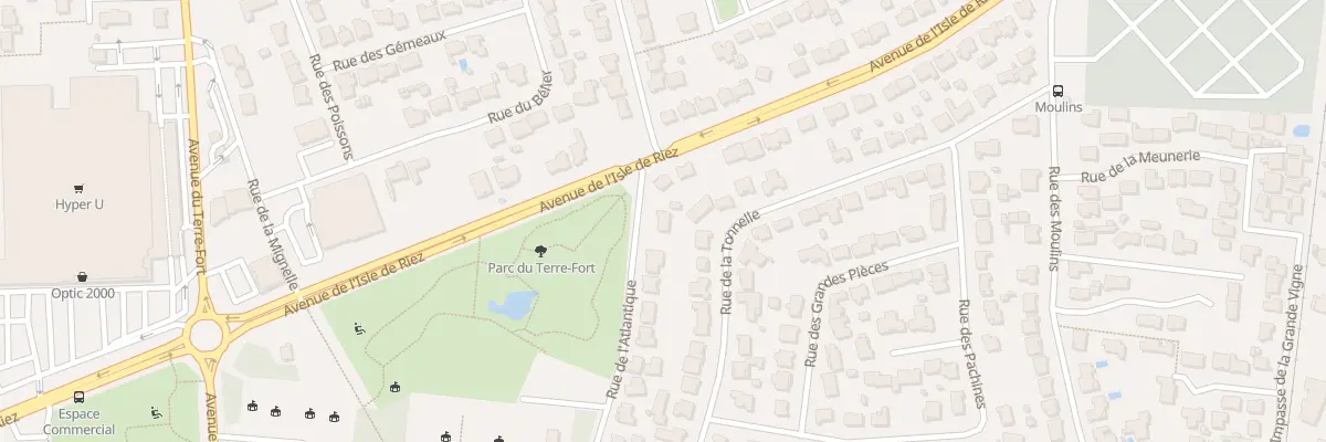 Plan du 1 Rue de l’Atlantique à Saint-Hilaire-de-Riez