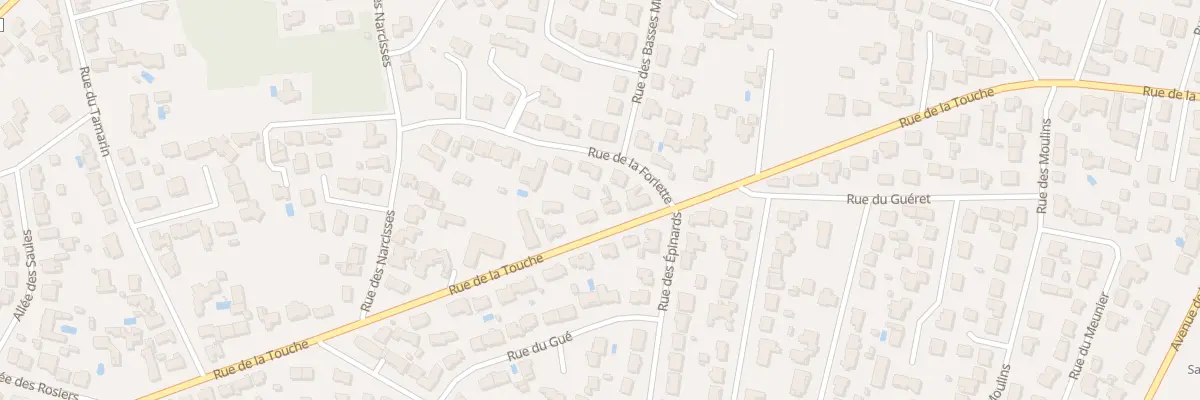 Plan du 61 Rue de la Touche à Saint-Hilaire-de-Riez