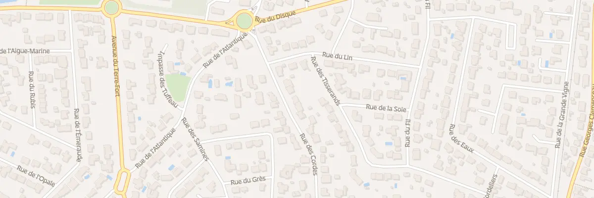 Plan du 90 Rue des Cordes à Saint-Hilaire-de-Riez