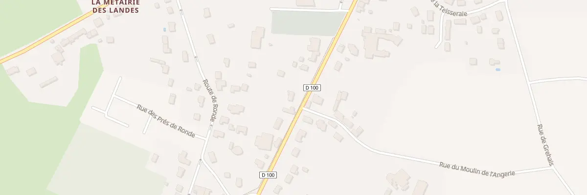 Plan du 34 Rue de la Roche Buttée à Guenrouet