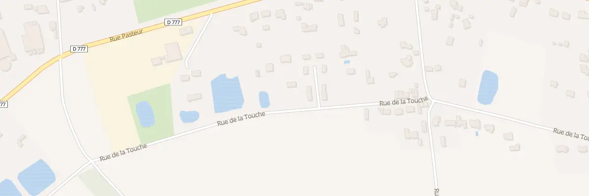 Plan du 30 Rue de la Touche à Pipriac