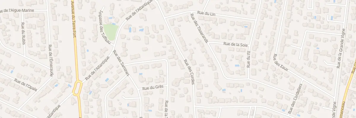 Plan du 95 Rue des Cordes à Saint-Hilaire-de-Riez