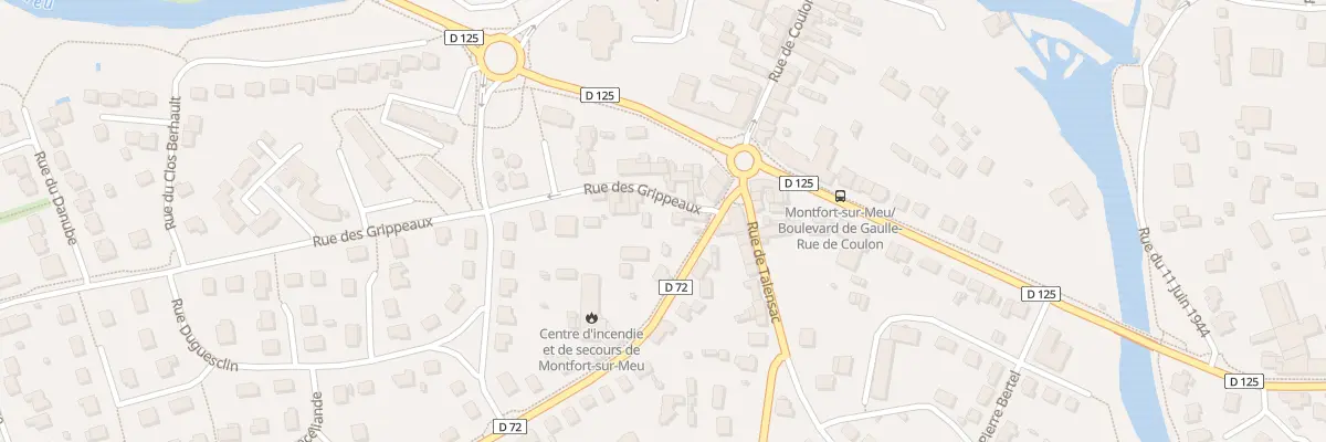Plan du 1B Rue des Grippeaux à Montfort-sur-Meu