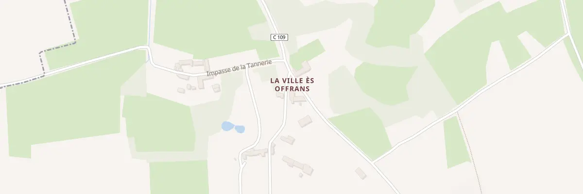 Plan du 5702 La Ville Es Offran à Saint-Coulomb