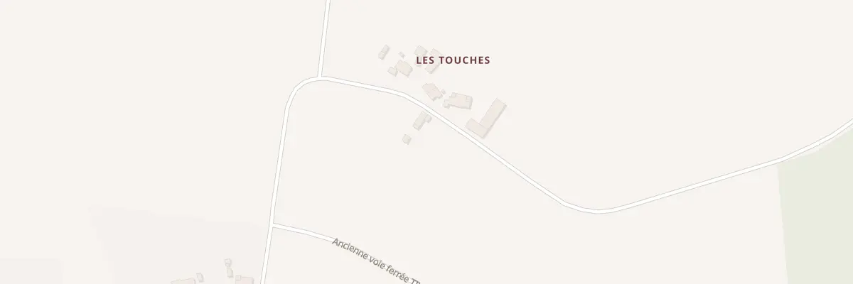 Plan du 2 Les Touches à Bovel