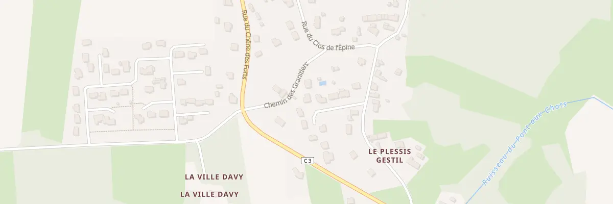 Plan du 5 Lot du Verger à Saint-Hélen