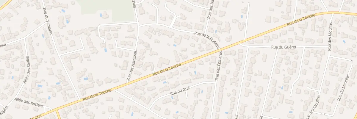 Plan du 60B Rue de la Touche à Saint-Hilaire-de-Riez