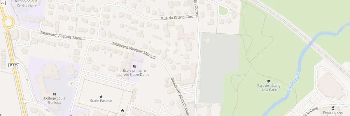 Plan du 10 Bd Villebois Mareuil à Montfort-sur-Meu