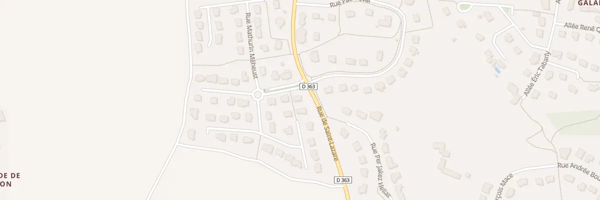 Plan du 2 Rue Angele Vannier à Montfort-sur-Meu