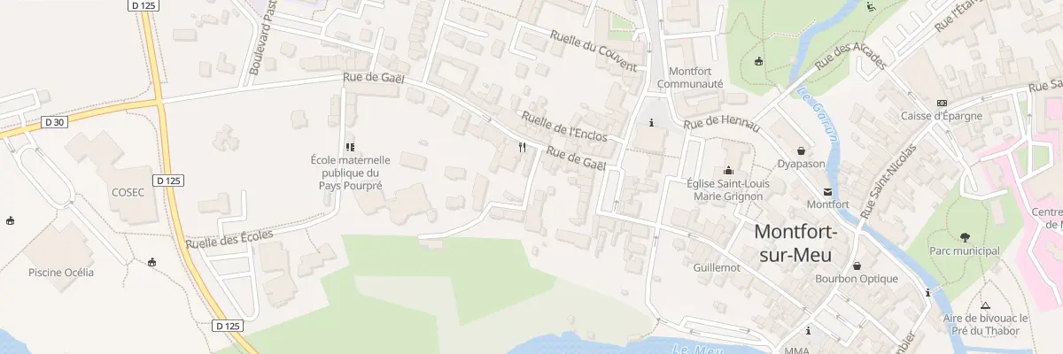 Plan du 5753 Rue de Gaël à Montfort-sur-Meu