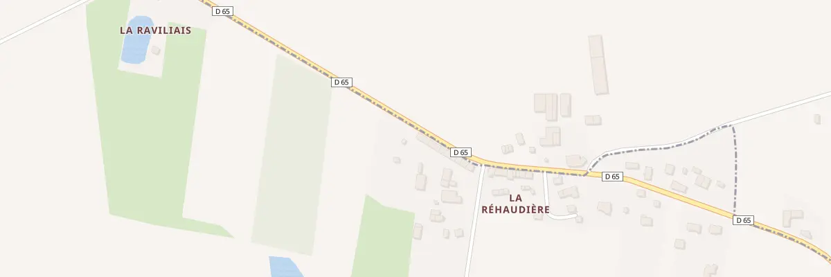 Plan du 49 La Rehaudiere à Lieuron