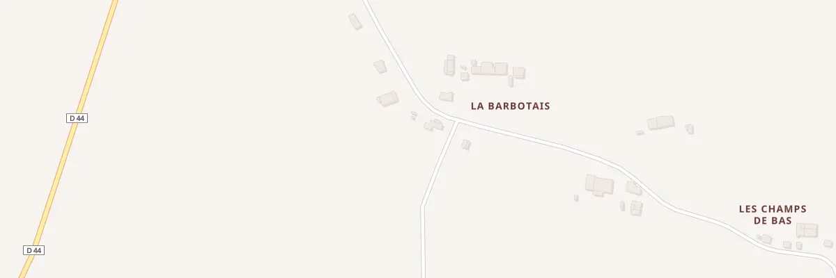 Plan du 6 La Barbotais à Bovel