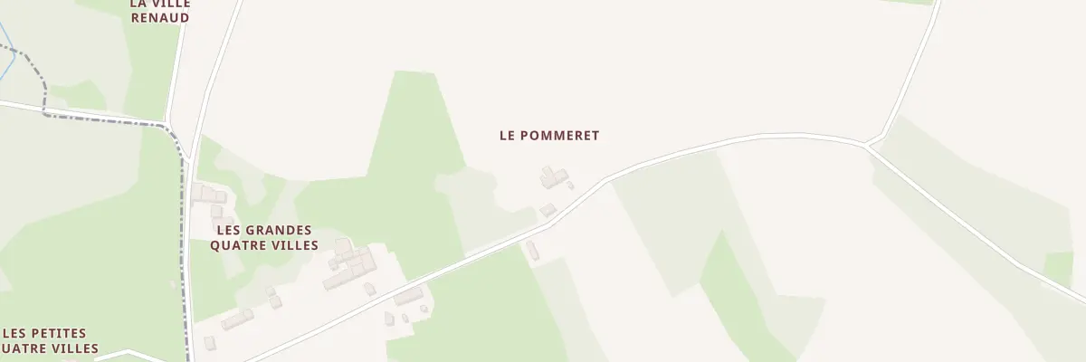 Plan du 5447 Le Pommeret à Pleudihen-sur-Rance