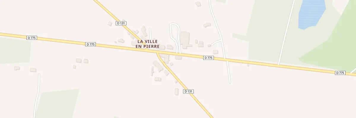 Plan du 6114 La Ville En Pierre à Avessac