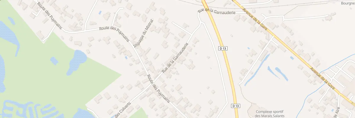 Plan du 11 Rue de la Garnauderie à Villeneuve-en-Retz