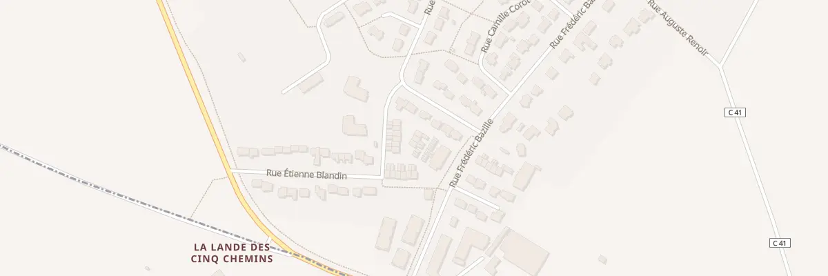 Plan du 15H Rue Etienne Blandin à Saint-Malo