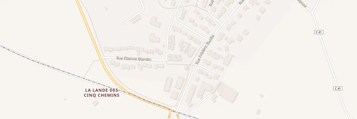 Plan du 15E Rue Etienne Blandin à Saint-Malo