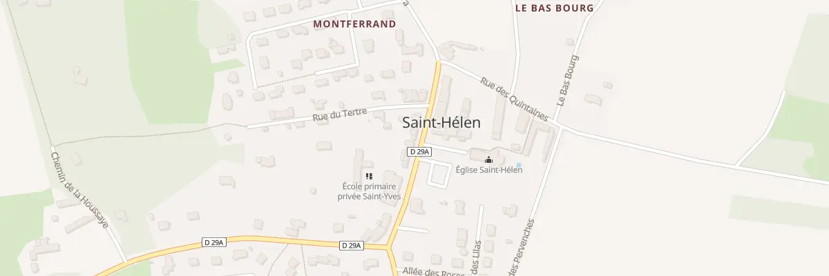 Plan du 17 Rue des Écoliers à Saint-Hélen