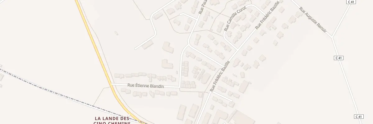 Plan du 3 Rue Etienne Blandin à Saint-Malo